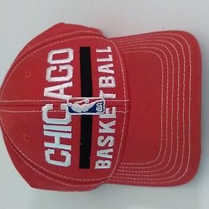 Adidas NBA Chicago Bulls Basketball Spell Out Youth Cap